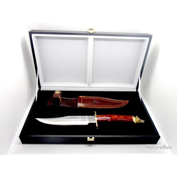 Poignard WILDBOAR Stamina ( Muela ) 16 cm  avec son �tui Cuir