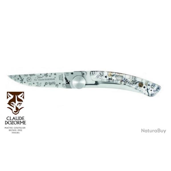 Couteau Pliant Claude Dozorme (Mod.Ancre Old School) Lame de 8 cm