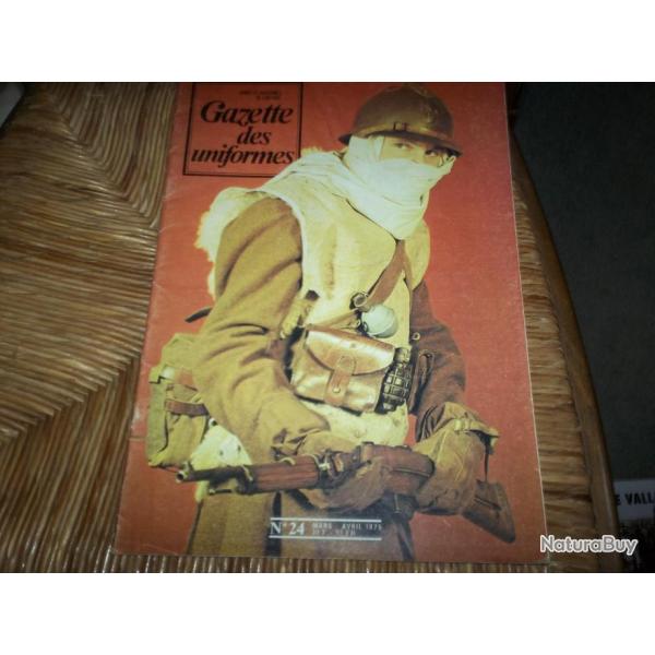 + 1 GAZETTE DES UNIFORMES 24