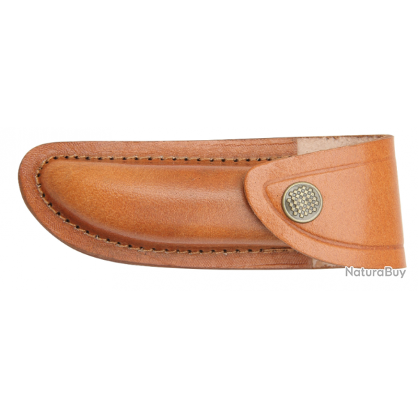 Etui cuir de vachette marron 10 cm (3)