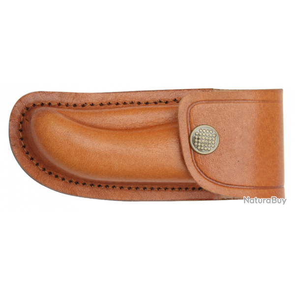 Etui cuir de vachette marron 11.5 cm (5)