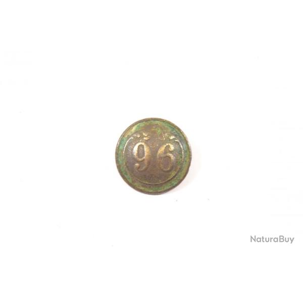 Bouton second Empire 96 r�giment de ligne
