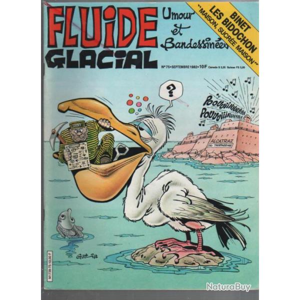 fluide glacial n 75 , couverture gotlib