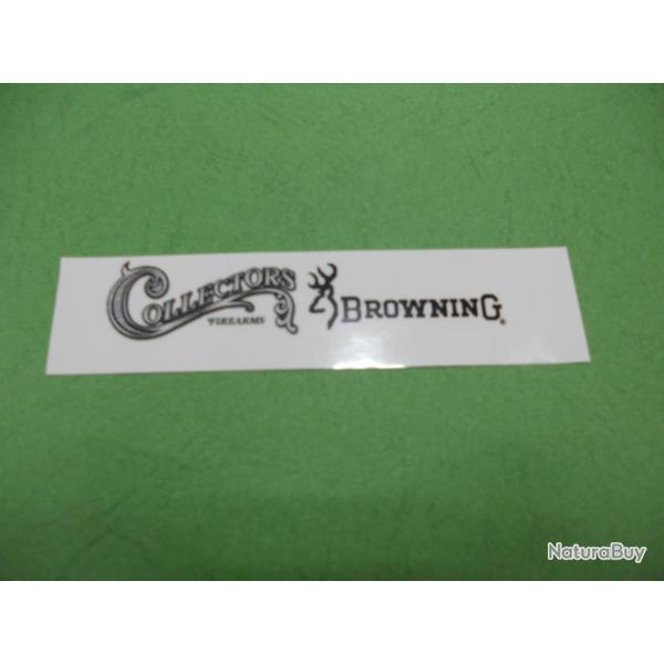 Autocollant BROWNING Collectors Firearms