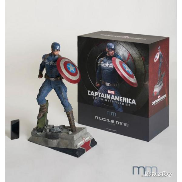 Statue Captain America Taille 63 cm // Statuette Marvel Comics