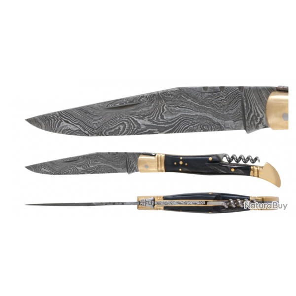 DAMAS - Couteau 12 cm TB - corne