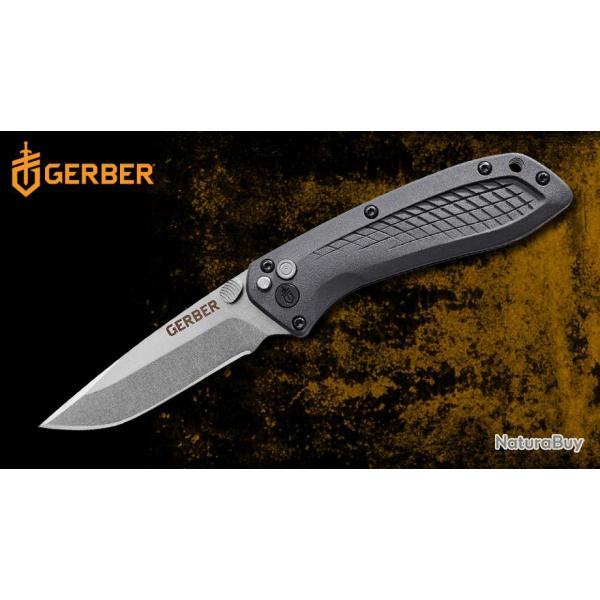 Couteau Gerber US Assist Standard A/O Lame Acier 420HC Manche GRN Made USA G30001206