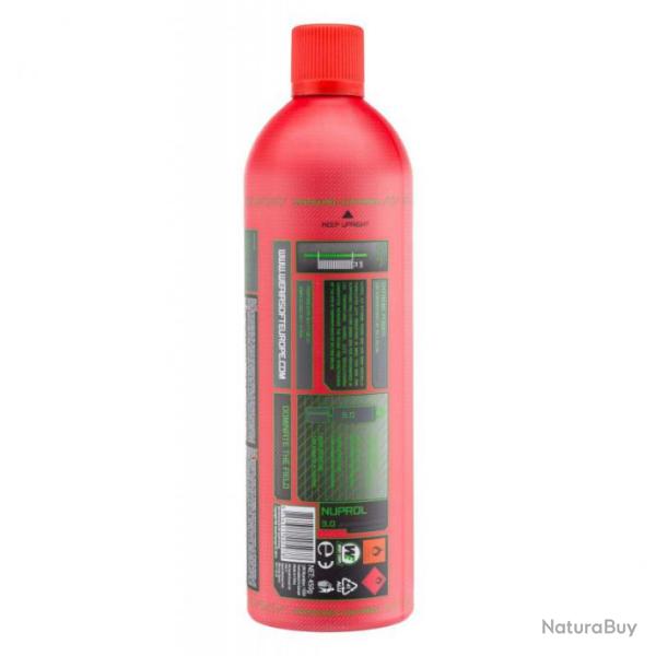 Bouteille Gaz 180 PSI 1000ml 3.0 Red (Nuprol)