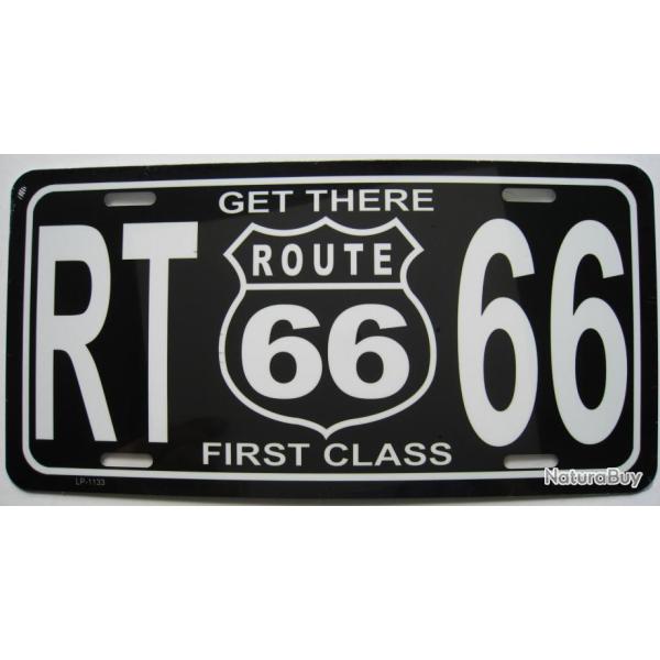 PLAQUE AUTO USA - ROUTE 66 - R�f.1133