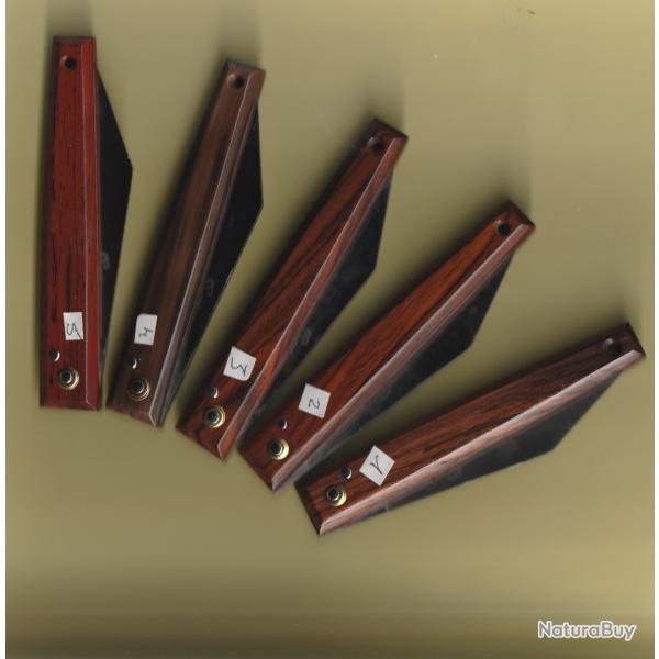 Rare MONTPELLIER en COCOBOLO Couteau GRATUIT Grav� Initiales