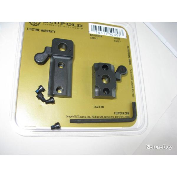 Leupold embase  QR (Quick Realease) pour Browning A-Bolt
