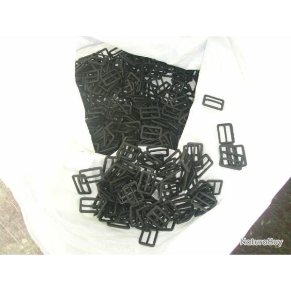 Lot de 1000 boucles acier environ, pour sangles et bretelles