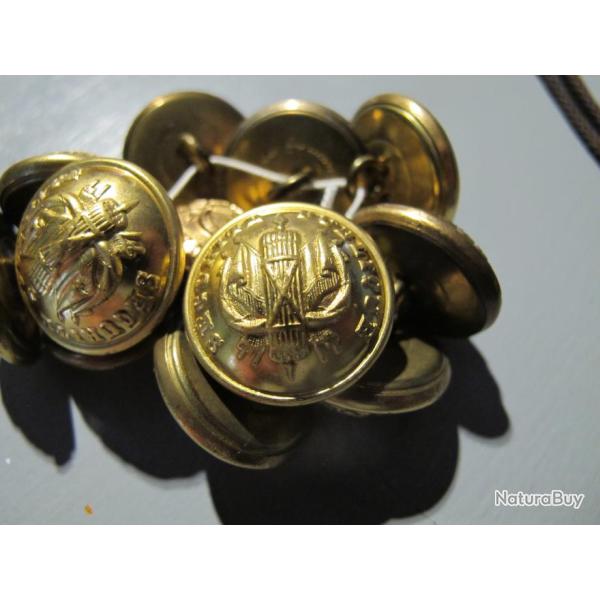 Bouton militaire S�curit� Publique