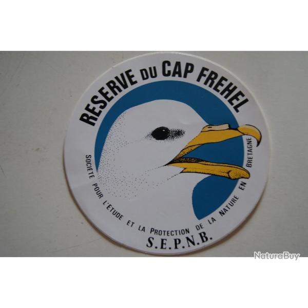 AUTOCOLLANT de la RESERVE DU CAP FREHEL  COLLECTOR