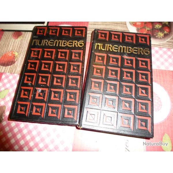 + LOT DE 2 LIVRES NUREMBERG   tome 1 et tome 2