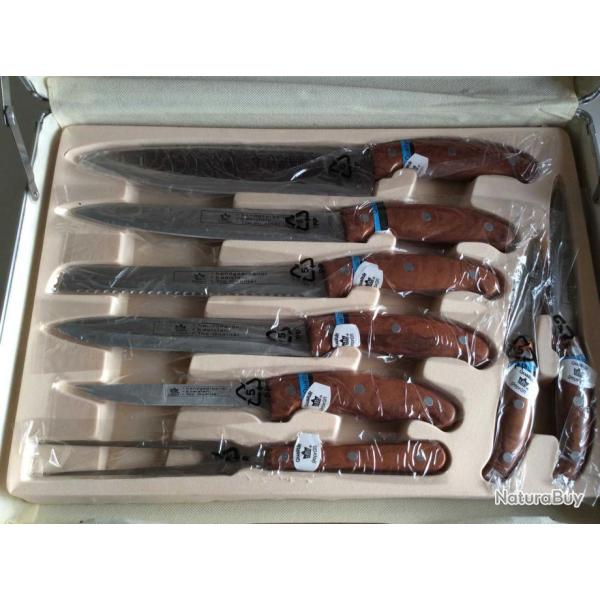Malette de couteaux de cuisine professionnelle haut de gamme professionnelle neuve