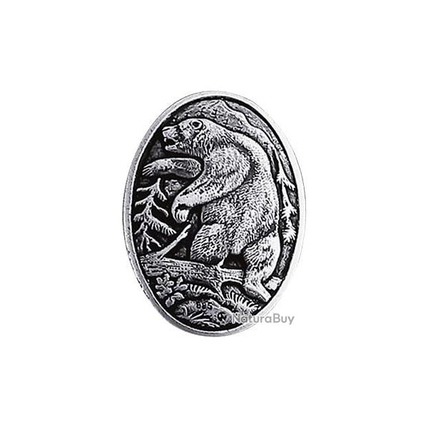 Calotte Blaser R8, R93, K95 en argent motif Ours