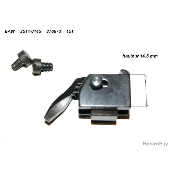 serrure arri�re EAW pour prisme de 14mm hauteur 14.5mm ref 2514/0145 PROMO