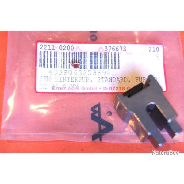 pied arri�re montage crochet sans support haut 20mm EAW r�f 2211/0200 PROMO