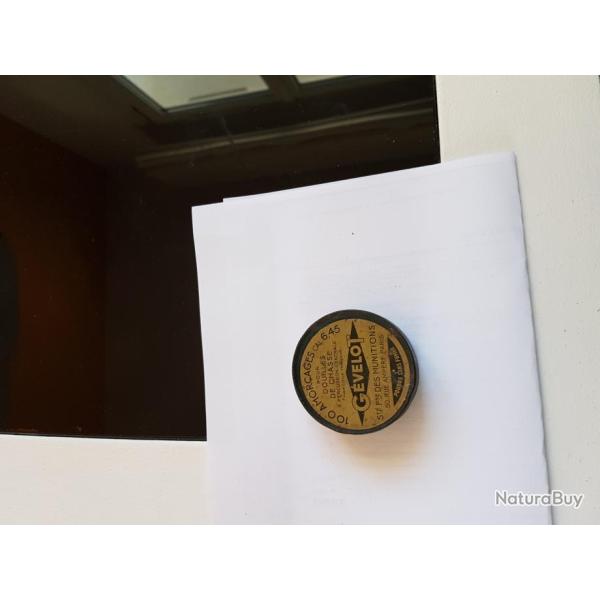 boite  amorces pleines gevelot  collector