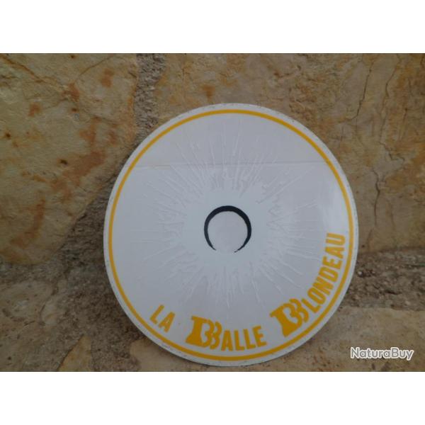 Superbe autocollant La Balle Blondeau