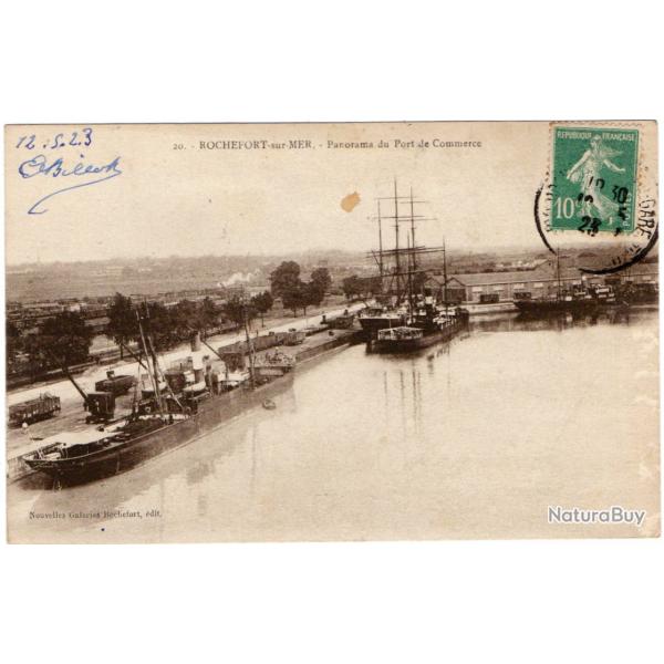 CPA - ROCHEFORT - sur-MER-Panorama du Port de Commerce N�360