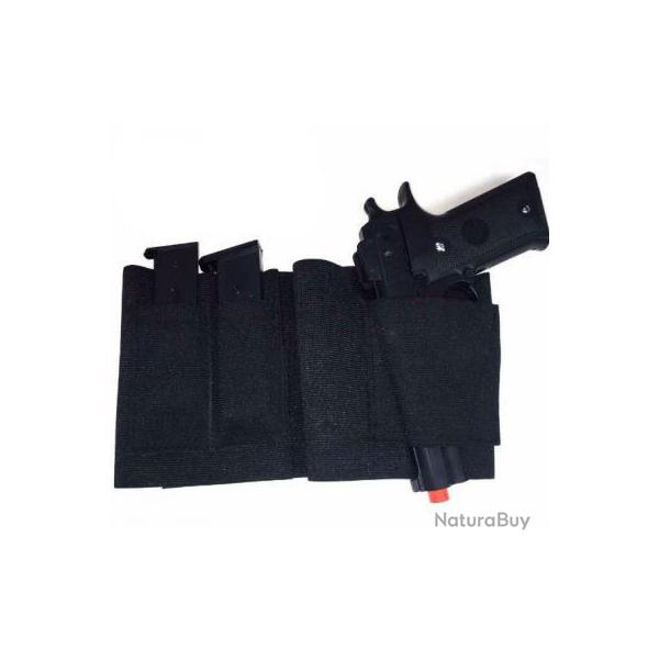 HOLSTER VENTRAL UNIVERSEL TOUTE ARME DE POING - TRES DISCRET