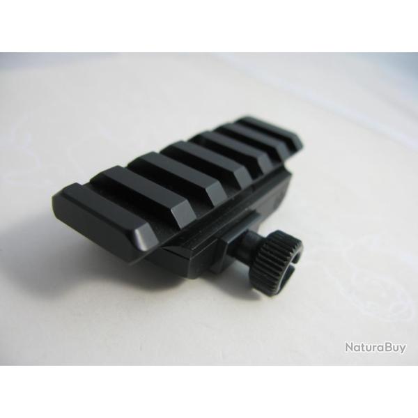 Montage (r�hausse) pour Aimpoint Micro H1 ou H2 se fixant sur un rail weaver