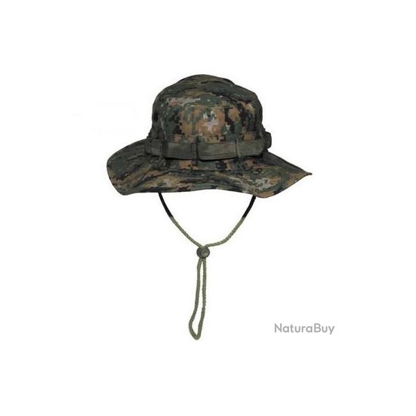 Chapeau de Brousse, Boonie Hat Digital woodland MFH Taille S