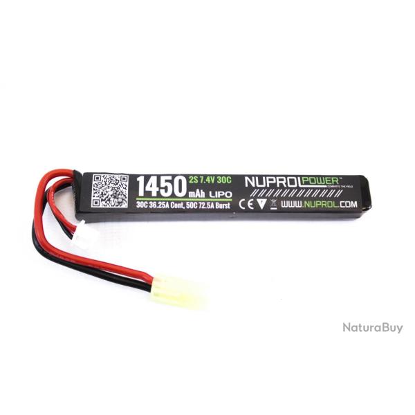 Batterie LIPO 7.4V 14500 mah 30C 1 �l�ment WE