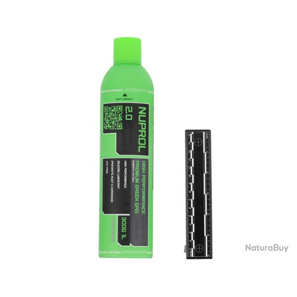 Gaz Airsoft NUPROL premium green gaz 2.0