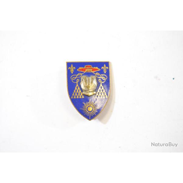 Insigne 6 Rgiment de Cuirassiers, mail relief attache deux bolros DRAGO G629 6 RC