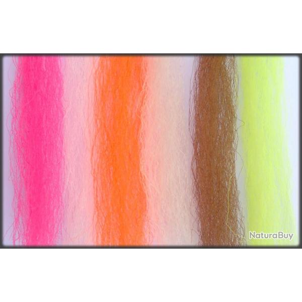 PECHE MOUCHE - 2 METRES YARN POLYPROPYLENE BEIGE - AILES ET CORPS DES MOUCHES ARTIFICIELLES