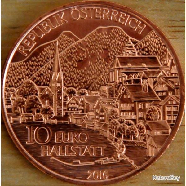 10 � euros "�tats d'Autriche - Haute-Autriche" pi�ce comm�morative BU / monnaie Autriche 2016