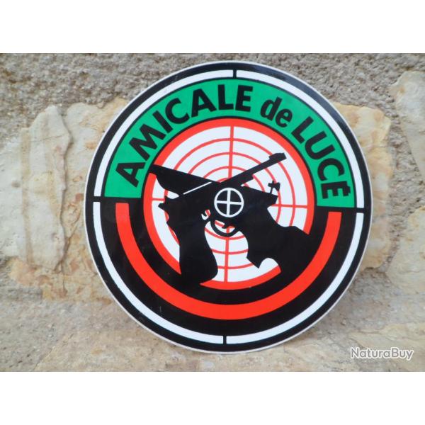 Magnifique autocollant "AMICALE de LUCE"