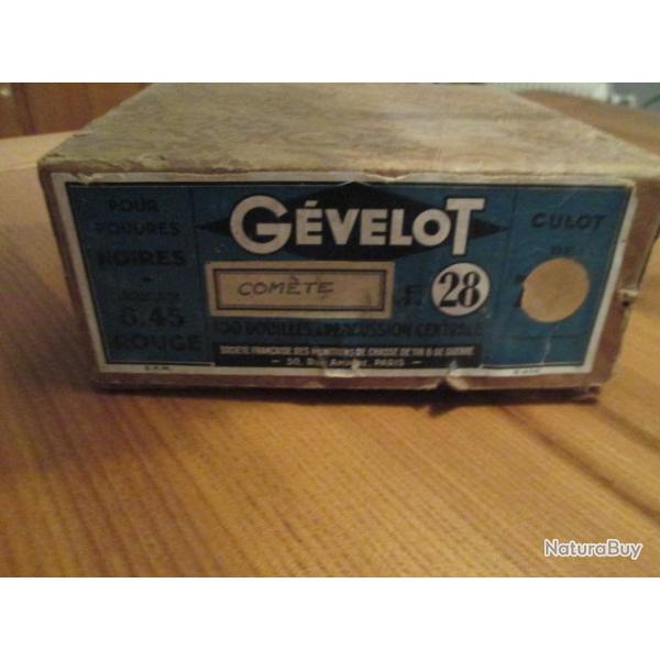 RARES   DOUILLES CALIBRE 28   percussion centrale