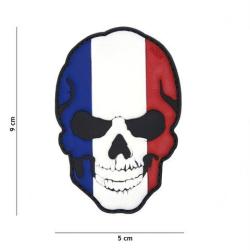 Patch 3D PVC Skull France (101 Inc)