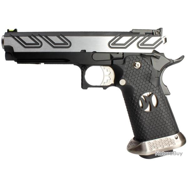 R�plique GBB hx2301 IPSC full silver - AW custom