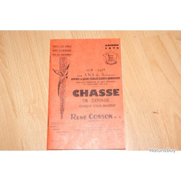 catalogue revue RENE COSSON saison 1979 210x135 ETAT NEUF 82 pages souples