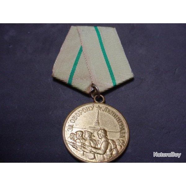 Belle m�daille de l' URSS pour la D�fense de L�ningrad.