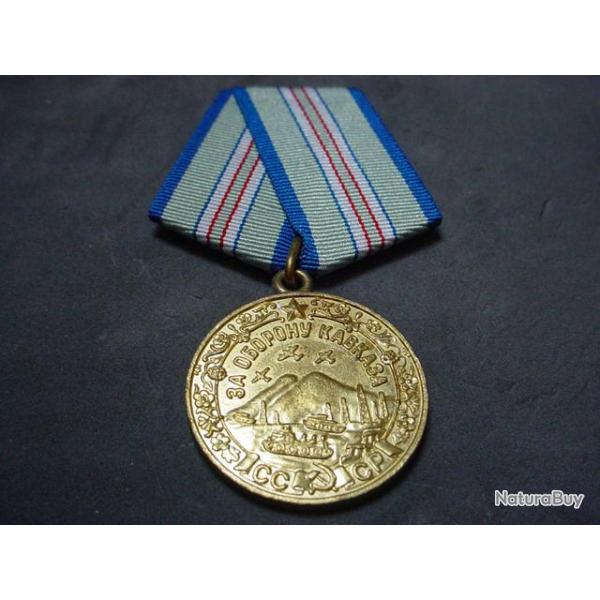 Belle m�daille de l' URSS pour la D�fense du Caucase.
