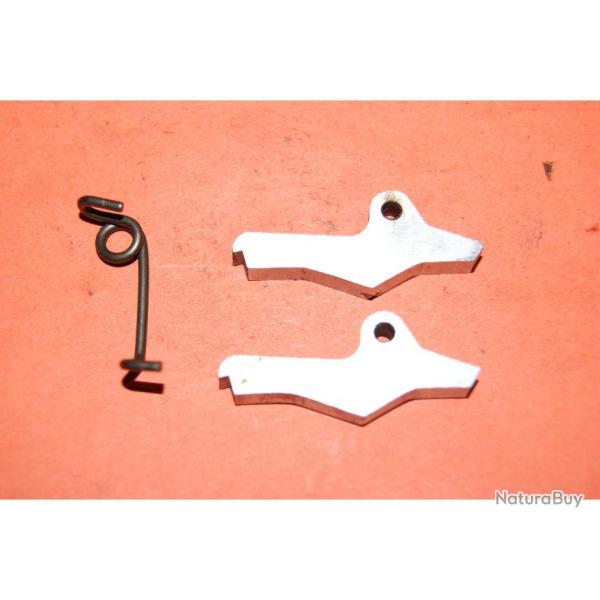 lot NEUF de 2 gachettes droite et gauche + ressort gachette droit fusil KROMSON