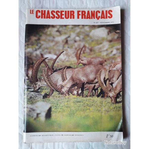 Le chasseur fran�ais N� 897 ,novembre 1971