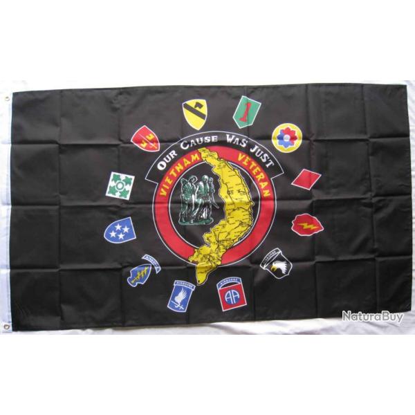 DRAPEAU USA / VIET NAM VETERANS - R�f.127