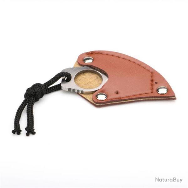Griffe de survie avec �tui en cuir NEUF