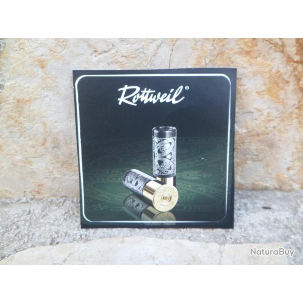 Magnifique autocollant Rottweil ref 9