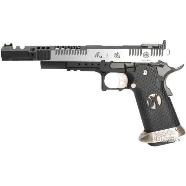 R�plique GBB HX2401 IPSC split silver . 38 supercomp - AW custom