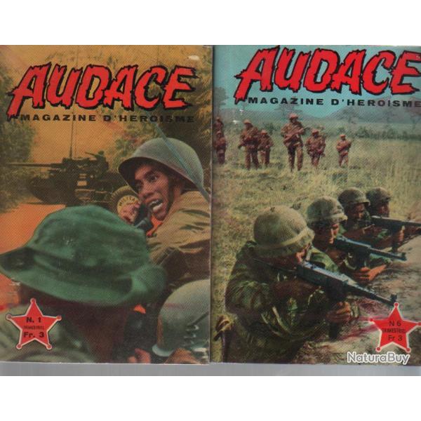 roman photo guerre , audace magazine d'h�roisme pacifique , vietnam et cor�e , 1966