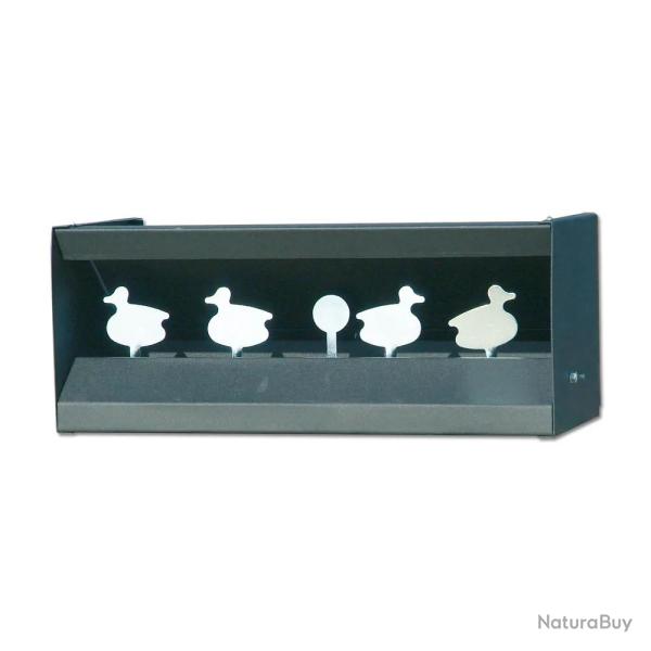 Cible de tir acier chrom� magn�tique Pellet Trap 5kg 50x22x20cm