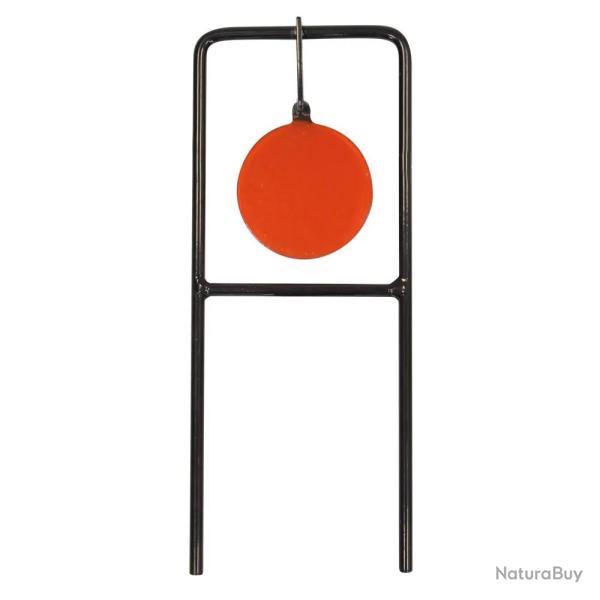 Cible stable tournante acier �7,5cm 31x13